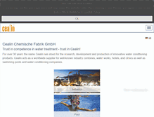 Tablet Screenshot of en.cealin.de
